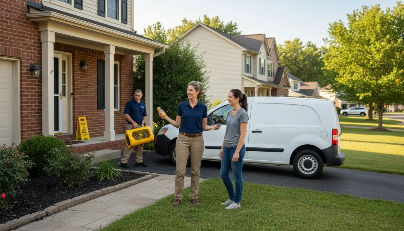 Water restoration image for Home Water Damage Repair in Easton, CT